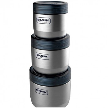 Набор контейнеров STANLEY ADVENTURE 1L/0,65L/0,41L 10-02108-002 стальной